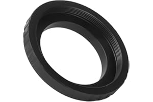 Joyance Adaptador astronómico SCT hembra a rosca macho M42x0.75 T2 adaptador de telescopio, adaptador SC T a M42, soporte adaptador de telescopio a cámaras, diseño de precisión