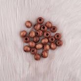 Benim Marifetlerim - Kahverengi Delikli Ahşap Boncuk 10 Gram 8 mm