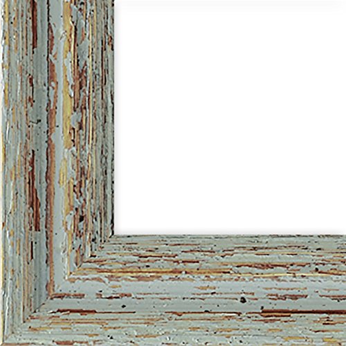 WandStyle H740-009 Wandspiegel Spiegel Shabby-Chic Landhaus Massivholz Grau (50 x 60 cm) - 2