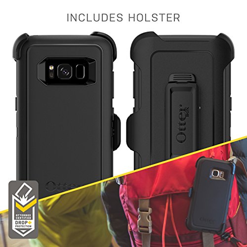 OtterBox Defender - Funda de protecci  n Triple Capa para Samsung Galaxy S8   Color Negro