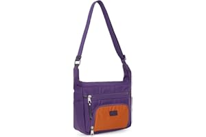 Hexagona - Sac porté travers - Compatible téléphone portable - Pour Femme - Collection Matcha - Marine