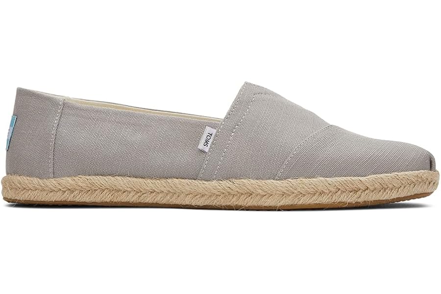 TOMS Mens Alpargata Rope Espadrilles Shoes Black