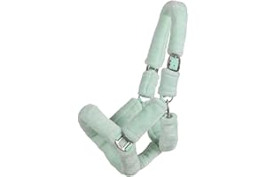 ARBO-INOX® Halfter mit Kunstfell Kuschelhalfter (Full, Mint)