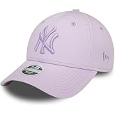 New Era New York Yankees MLB League Essential Tonal Purple 9Forty Adjustable Women Cap