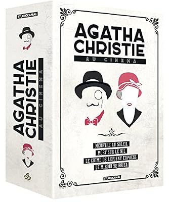 Studiocanal Agatha Christie - Coffret - Le miroir se brisa + Meurtre au soleil + Mort sur le Nil + Le crime de l'Orient Express