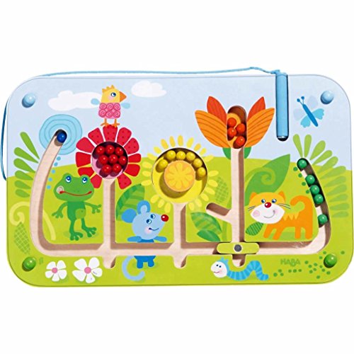 Haba 301472 Magnetspiel Blumenlabyrinth [Babyartikel] [Babyartikel]