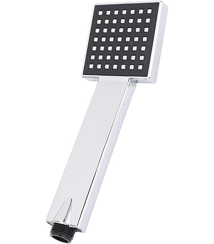 Pommeau De Douche Effet Pluie 360° Carré - Inox - 3 Modes - LINYIJOY