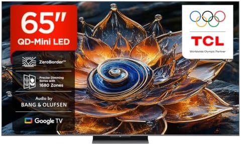 TCL 65Q8C – Smart TV QD‑Mini LED 4K HDR10+ da 65", 4.500nit, ZeroBorder