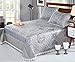 Produktbild High-End-Eis Seidenjacquard Sitz 6D Leinen Matte Dreiteilige Klappbare Bettrock,H