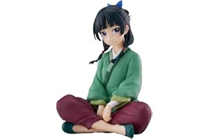 Noowye Maomao Action Figurine Anime Maomao Figurines - 9 cm Anime Fille Statue Caractère de Dessin animé Position Assis Modèle PVC Décoration de Bureau Ornements