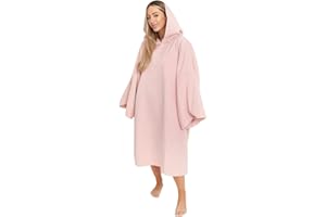 Brentfords Szlafrok, Bawełna, Blush Pink, 108 cm