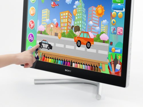 Sony VAIO SVL2412M1EB 60,7 cm (24 Zoll Touch) All-in-One Design Desktop PC (Intel Core i5 3210M, 2,5GHz, 8GB RAM, 1000GB HDD, NVIDIA GT 620M (2GB), Blu-ray, Win 8) schwarz - 4