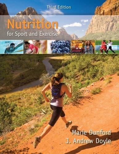 Nutrition for Sport and Exercise by Marie Dunford (2014-02-03) francais Nutrition for Sport and Exercise by Marie Dunford (2014-02-03) francais