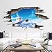 Produktbild ouyalis Wohnaccessoires Wandaufkleberwandaufkleber Für Kinder Baby Zimmer Poster Dach Decke Dekoration Wandtattoos Flugzeug