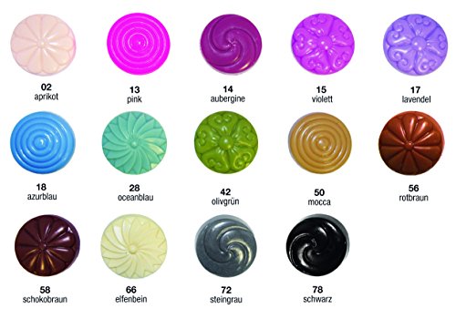 CREARTEC Sapolina Seifenfarbe Opak Schwarz 10ml - 2