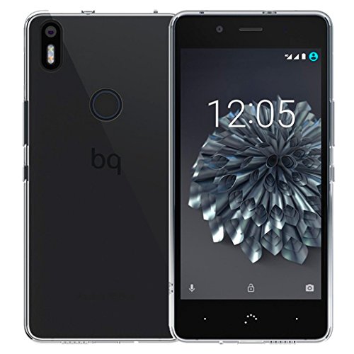 OVIphone Funda Gel TPU Para BQ AQUARIS X5 PLUS  Color Translucido   Transparente 