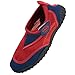 Produktbild Nalu Haken und Schleife-Schuhe, Surfen/Strand/Neoprenanzug Gr. Kinder UK 2 / EU 34, Red with Navy Trim