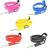 - Correa para perro de la gama Elite de Dexil, asa acolchada, resistente, 1,2 m o 1,8 m