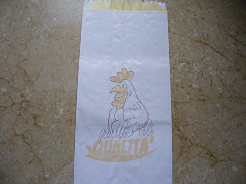 Sachetto Chickens Double Layer in Larch Yellow 500 Pieces 18 x 38 Chicken Rotisserie Skewer
