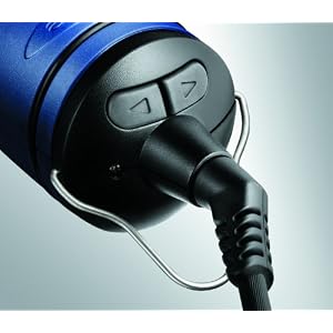 Andis Power Groom+ 5-Speed Detachable Blade Clipper, Professional Animal Grooming, Blue, AGRV (63360) - Image 3