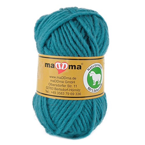 Filzwolle MILLY TWISTED 50 g #B132 ocean blue, Wolle zum Strickfilzen 100% Schurwolle