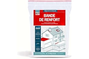 PRO COM Bande de renfort PROCOM, Armature étanchéité haute élasticité 20 cm x 10 m