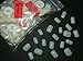 500 Natural Short Square Full Cover False Nails by Pretty Poppet