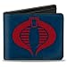 Produktbild Buckle Down G.I. Joe Animated Cartoon Tv Serie Cobra Commander Logo Fun Bi-Fold Geldbörse