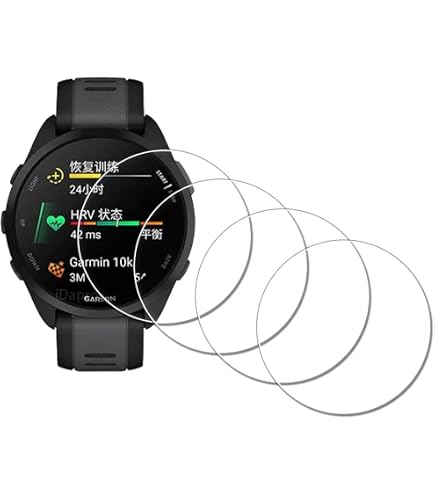 Coque Complète Pour Garmin Forerunner 165 - Protection Totale écran 9H Avec Verre Trempé - Noir