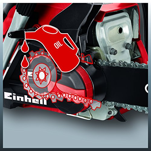 Einhell Benzin Kettensäge GC-PC 1535 I TC (1,5 kW, 35,0 cm Schwertlänge, 21 m/s Schnittgeschwindigkeit, inkl. Mischflasche, Schwertschutz) - 7