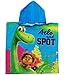 Produktbild alles-meine.de GmbH Badeponcho / Kapuzenhandtuch -  Arlo & Spot - Dinosaurier  - 100 % Baumwolle - 50 cm * 105 cm - 2 bis 6 Jahre Poncho - mit Kapuze - Frottee / Velours - Hand..