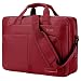 Produktbild Laptop Tasche BRINCH 15,6 Zoll Nylon Multi-Fach Laptop Schultertasche Messenger Bag geräumig Aktentasche Umhängetasche Businesstasche Arbeitstasche für 15 - 15,6 Zoll Laptop / Notebook / Macbook,Rot
