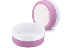 Navaris Comedero y Bebedero para Mascotas - 2X Cuenco Antideslizante de cerámica para Perros gatos - Comederos para Agua Comida - Apto lavavajillas