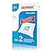 Produktbild Megapack - 20 Staubsaugerbeutel geeignet für Miele Typ F J M / Miele S250 S4 S6 / Hoover Arianne Telios Sensory / dustwave® Markenstaubbeutel / Made in Germany