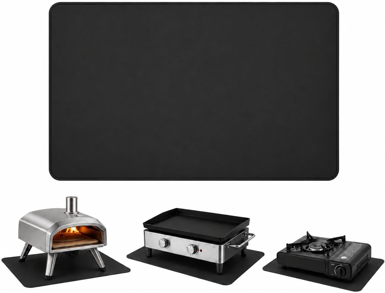 Kompakter Einkaufsberater : FIREWESS Grillmatte für Tischgrill 40 x 60 cm