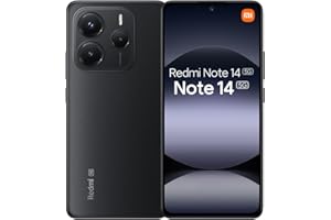 XIAOMI Redmi Note 14 5G Smartphone 8+256GB 108MP MediaTek Dimensity 7025-Ultra 120Hz Eye-Care Screen 5110mAh with NFC, Without Charge (Black)