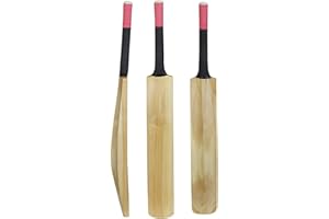 Kalindri Sports Wooden Cricket Bat Popular Willow for Tennis, Rubber Ball