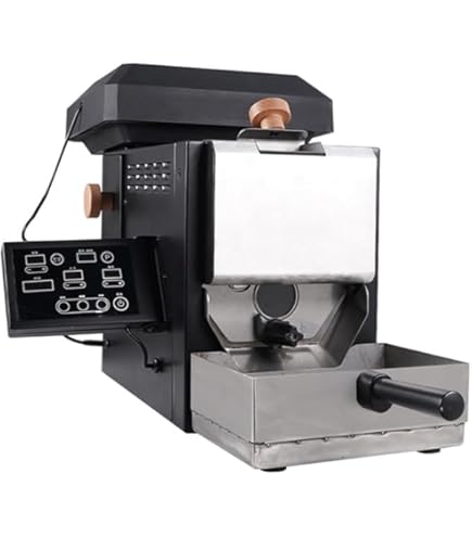 Elektrische Koffiebonenkoeler, Roestvrijstalen Filterscherm Roosterkoelmachine Koffiebonenkoelplaat voor Thuisgebruik (EU-stekker 100- 240V