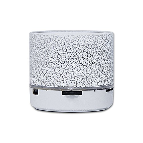 Mini Bluetooth Wireless Speaker, E LV Portable/Wireless Audio Player HD Quality - [WHITE] RS.289 (68.00% Off) - Amazon