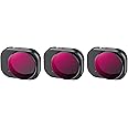 K&F Concept Mini 4 Pro ND/PL Filter, Pack of 3 ND8&PL, ND16&PL, ND32&PL Filter Compatible with DJI Mini 4 Pro, with Multi-Coated HD Optical Glass, Aluminium Version