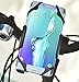 Produktbild Color Dreams® Universal Fahrrad Handyhalterung, Fahrrad oder Motorrad mobile Unterstützung, Handyhalter Fahrrad Verstellbar, Handyhalterung Fahrrad Smartphone, maximale Sicherheit mit Dreifach -Fixierung, universell für alle Arten von Lenker und Handys wie Iphone SE 6S 6S plus 6 6 plus 5 5S 5C 4 4S , Samsung Galaxy S7 / S6 / S5 / S4 / Note 4/3 , Sony, BQ, Motorola, Google Nexus, LG G3 und viele andere Handys oder GPS-Geräte