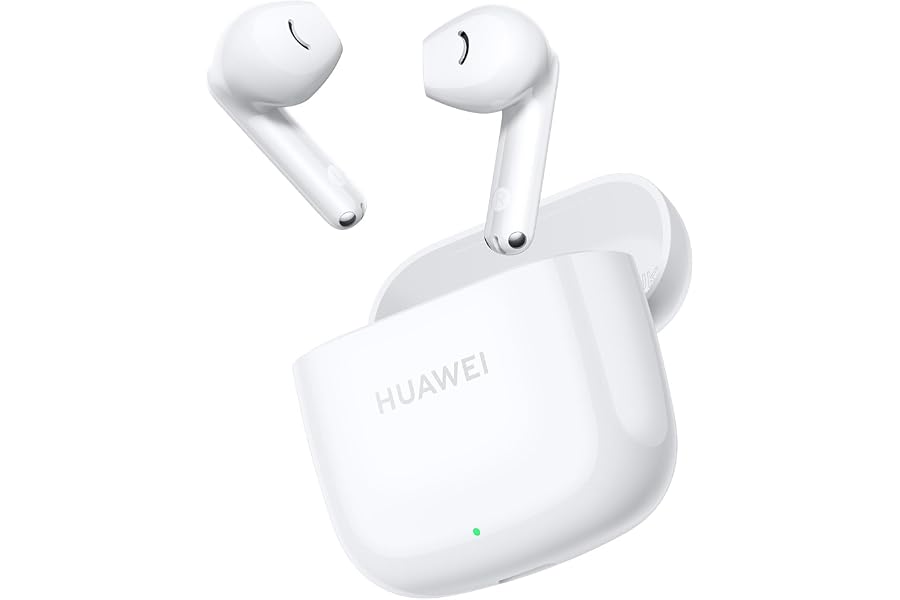 Huawei FreeBuds SE 2, 40-Hour Battery Life, IP54 Dust & Splash Resistance, White