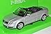 Produktbild Audi A4 B6 Cabrio Silber 2000-2006 1/24 Welly Modell Auto mit individiuellem Wunschkennzeichen