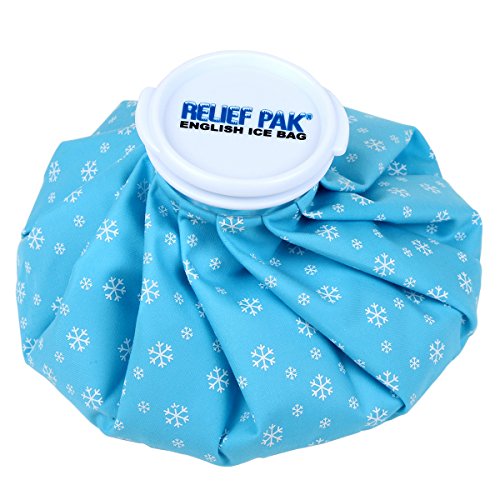 Socorro Pak Inglés Hielo Cap Bolsa de hielo reutilizables, 9", 1