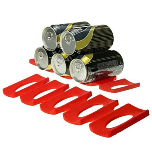 Gazechimp Silikon Kühlschrank Kann Bier Wein Flasche Rack Holder Mat Stacking - 2