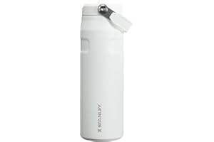 Stanley Flip Straw 2.0 Sports Water Bottle with Straw 0.7L - 10 Hours Cold - 3 Days Iced - Stainless Steel - BPA Free - Leak Resistant - Fits in Cup Holder - Dishwasher Safe - Frost