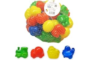 koenig-tom Bällebad24-100 Bällebad Bälle Auto & Co, ohne gefährliche Weichmacher