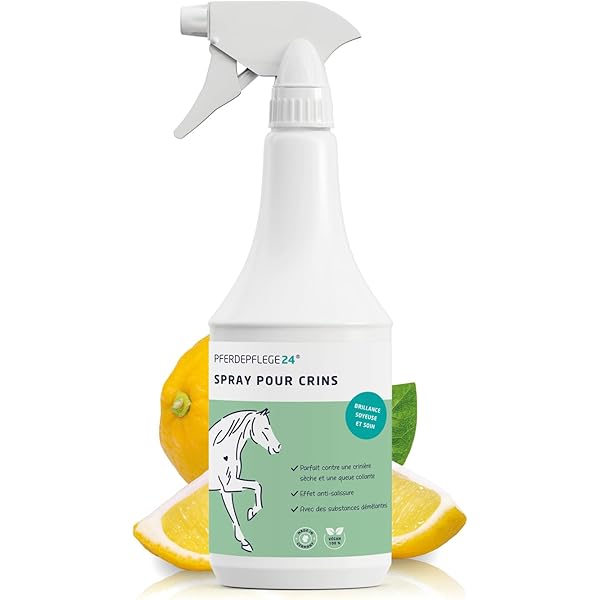 Étrille 5 étoiles Leovet - Soin Crinière Cheval Avec Arginine & Panthénol