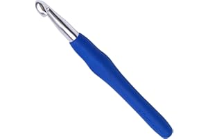 SUVSOON 9mm Crochet Hooks Crochet Knitting, Ergonomic Soft Handles Crochet Hooks for Arthritic Hands, Light and Comfortable Crochet Tool,Crochet Tool for Knitting Suitable for Beginners (9.0mm)