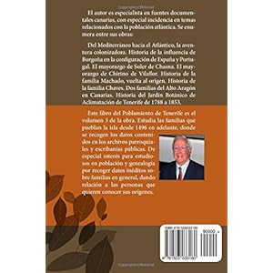 Libro del Poblamiento de Tenerife. Tomo II. Volumen 3: Estudio del manuscrito de don Juan Pérez Santos y don José María de las Casas sobre libros p
